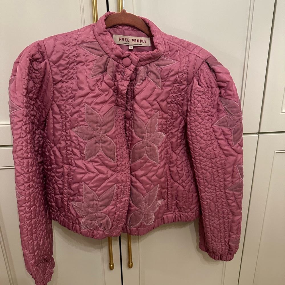 Free People Quinn Quilted Jacket XS